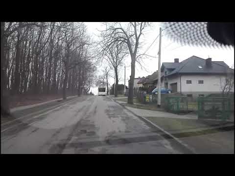 Sarnów - Będzin... kompletnie zniszczona droga... Nieoznakowana...