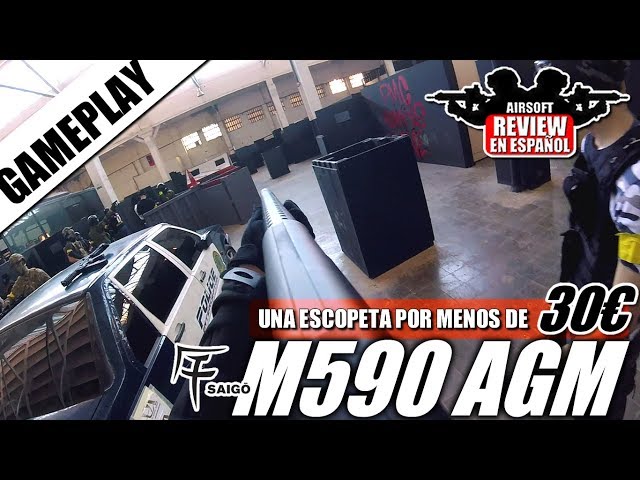 Vídeo relacionado con Escopeta de Airsoft de Muelle, con Rail 20 mm, de ABS Negro, 51,5 cm, 350g, Calibre 6mm, para Uso Recreativo, Potencia Inferior a 1 Julio