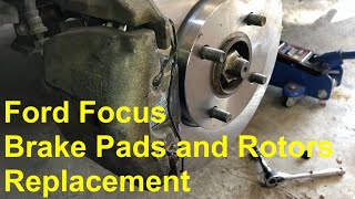 2000-2007 Ford Focus Brake Pads and Rotor Change