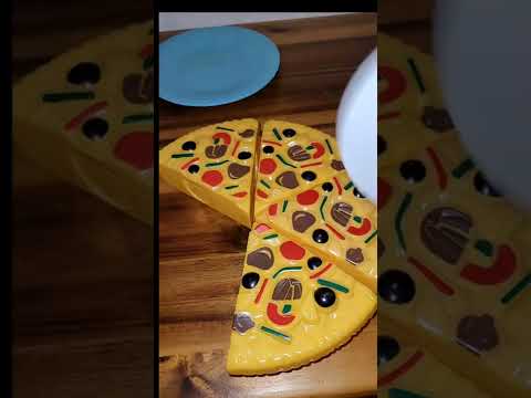 Cutting pizza sounds / Satisfying video ASMR Cutting pizza🍕 #shorts