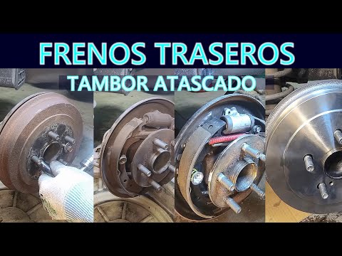 Cambio completo de frenos Traseros  (Tambor Atascado)