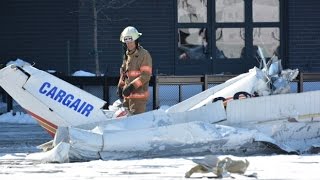 Planes collide in mid-air in Montreal