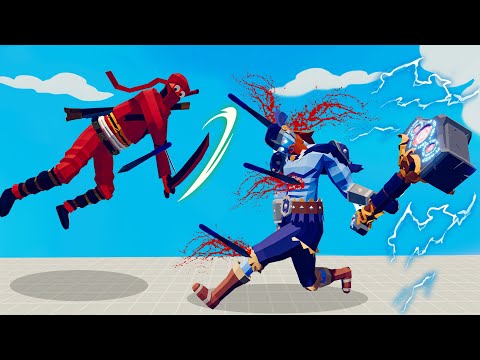 NINJA MASTER vs EVERY UNIT | TABS - Totally Accurate Battle Simulator