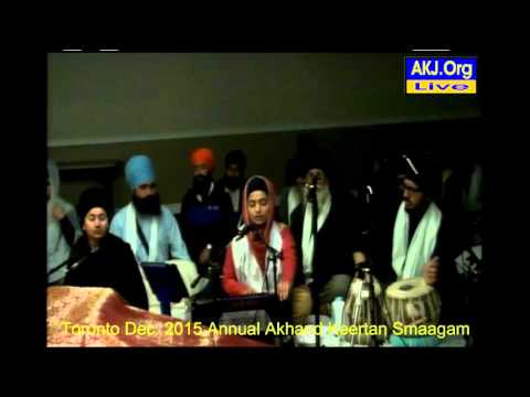032 Toronto Dec. 2015 Saturday Morning - B. Manjot Kaur Jee Toronto