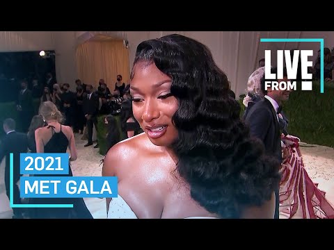 Megan Thee Stallion Flew In From London at 4am for 2021 Met Gala | E!