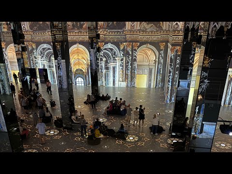 A New Immersive Art Experience! | Port des Lumières Hamburg (Vlog)
