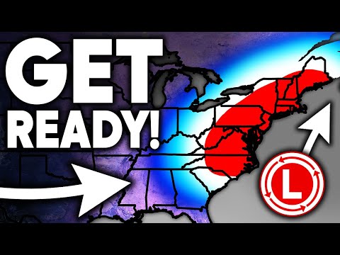 Models Show HUGE East Coast Snowstorms... Historically Cold!