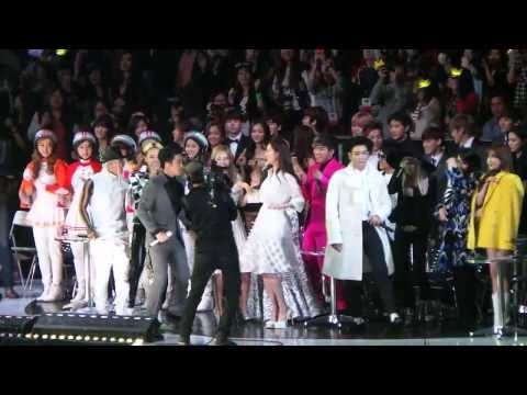 131122 Lee Hyori & SNSD Dancing with Bigbang @ MAMA 2013