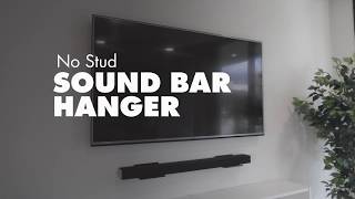 mount soundbar without drilling