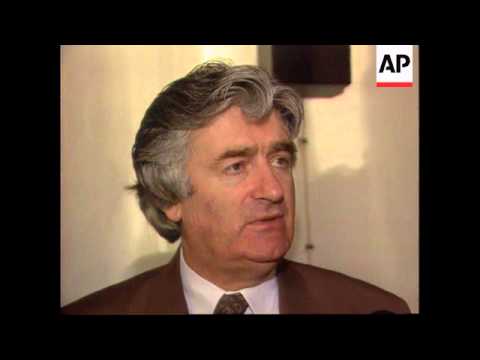 Bosnia - Karadzic View On Bosnian Serb Weapons
