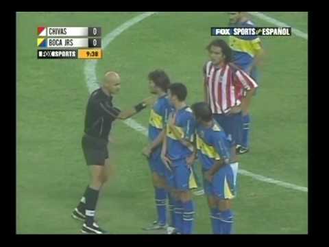 Chivas (4) vs Boca Jrs (0) 2005 4/Final ida Copa Libertadores Complete