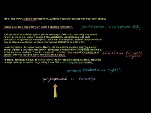 Korelacja i przyczynowość