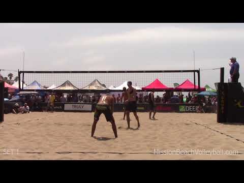 2018 AVP Manhattan Men's Open Drost & Jon Mayer vs  Bourne & Tr Crabb