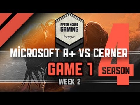 AHGL Season 4 Week 2 - Microsoft A+ vs Cerner - P1