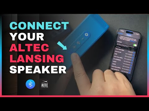 How to Connect Altec Lansing Bluetooth Speaker to Any Device
