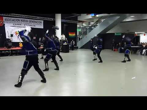 1er CONCURSO DE DANZA BOLIVIANA CAPORALES PARIS 2013 - MASCULINO - YAWAR MALLKU