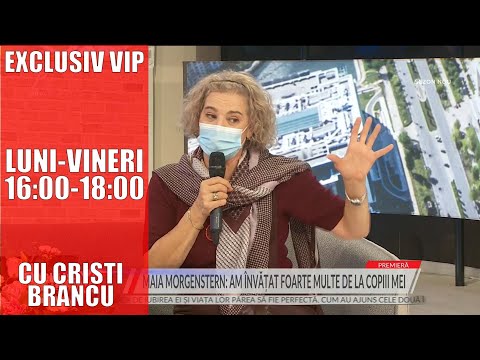 MAIA MORGENSTERN, DEZVĂLUIRI DE SUFLET DESPRE FAMILIA ȘI COPIII SĂI