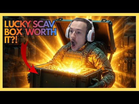 LUCKY SCAV BOX WORTH IT?! Tarkov Hideout Test