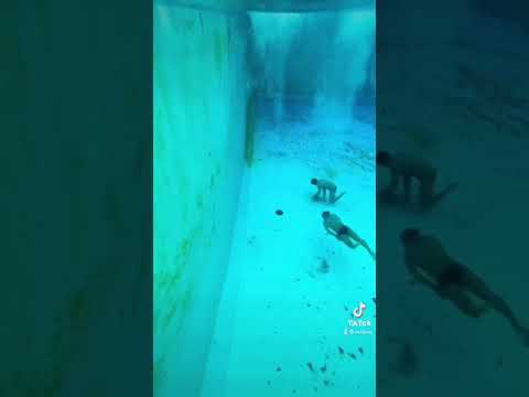 一年中泳げるプールのベランダを作る  庭園