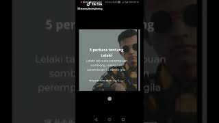 Download lagu #5 Perkara Tentang Lelaki. mp3