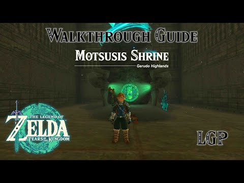 Tears Of The Kingdom | South Lomei Labyrinth - Motsusis Shrine | Walkthrough Guide
