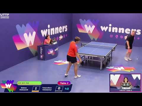 Winners League  08.08.21  Ziakun Oleksandr - Tatarnikov Volodymyr   12:30