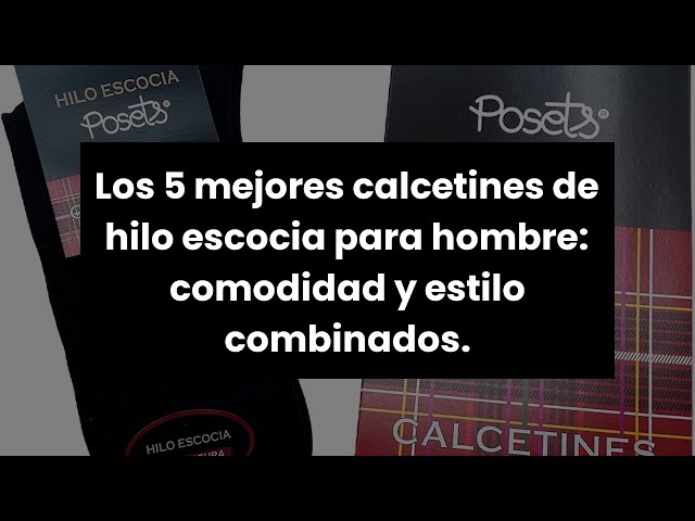 Vídeo relacionado con Coolorfool Calcetines de algodón hilo de Scocia Premium para hombre y mujer 100% algodón Burdeos T46/48