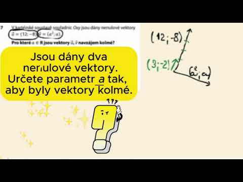 Státní maturita z matematiky - Skalární součin