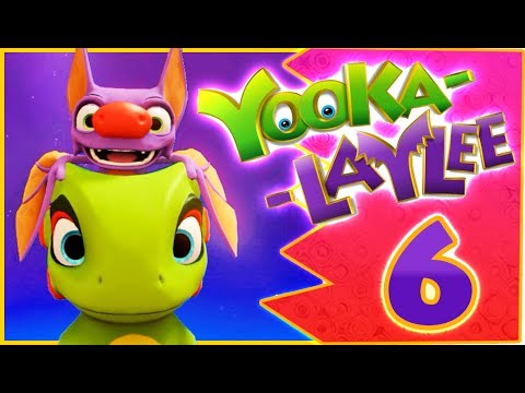 Yooka-Laylee 100% Walkthrough Part 6 (PS4, PC, XONE) - Tribalstack Tropics Expanded - No Commentary