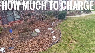 How Much Should I Charge for SMALL Landscaping Jobs