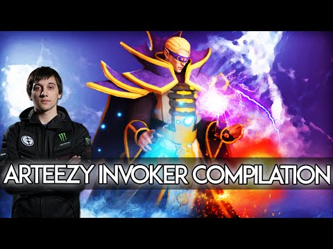 Dota 2 Arteezy Invoker Plays Compilation