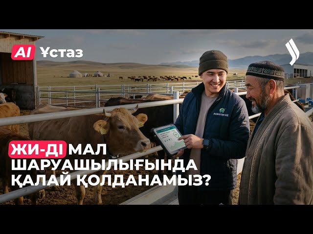 Жасанды интеллектіні мал шаруашылығында қалай қолданамыз?