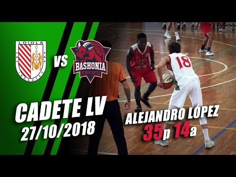Loiola Indautxu v Baskonia - Cadete Liga Vasca