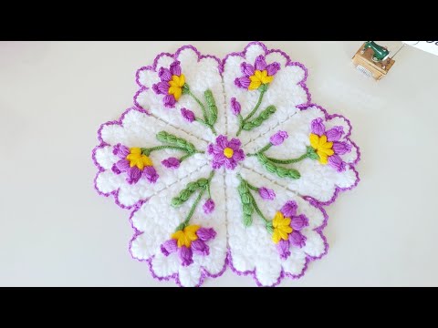 NAZ FLOWER FIBER MODEL / knitting flower (design elisi_gulun_isi) @sevilayuysallifleri