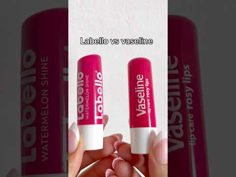 Which one would you prefer🩷#vaselineliptherapy#labello #lipbalm#viral#makeup