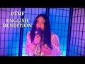 DtMF By Bad Bunny English Rendition Reina Mar