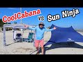 Beach Shade Showdown: Sun Ninja vs. CoolCabanas
