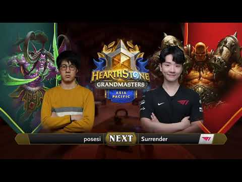 Posesi vs Surrender | 2021 Hearthstone Grandmasters Asia-Pacific | Final | Season 1 | Week 7