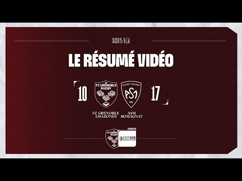 Le résumé vidéo I FCG AMAZONES - ASM Romagnat I J6 I 25-26