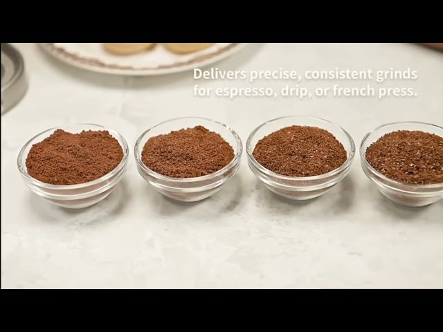 مطحنة قهوة BioloMix G7 المخروطية الكهربائية | 48 إ...