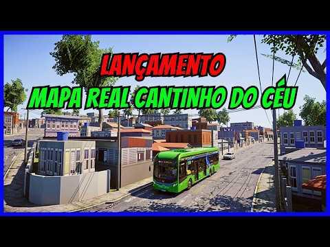 🔴Gameplay Novo Mod Mapa Real Linha 606C Cantinho do Céu | Proton Bus Simulator | PBSU | Mods