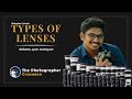 Type of Camera Lenses | Malayalam Photography Tutorial | The Photographer Graceson