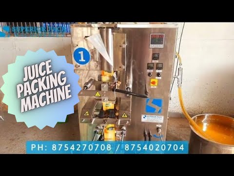 Ghee Pouch Packing Machine