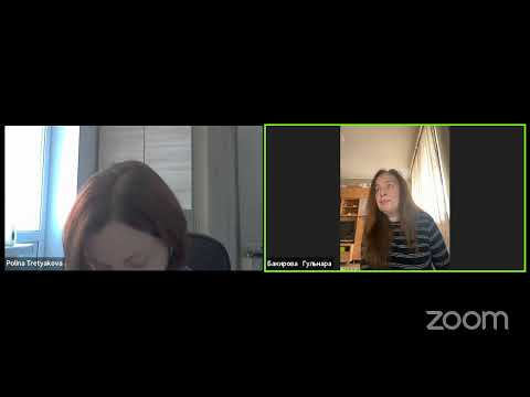 Zoom meeting invitation - Zoom Meeting Polina Tretyakova