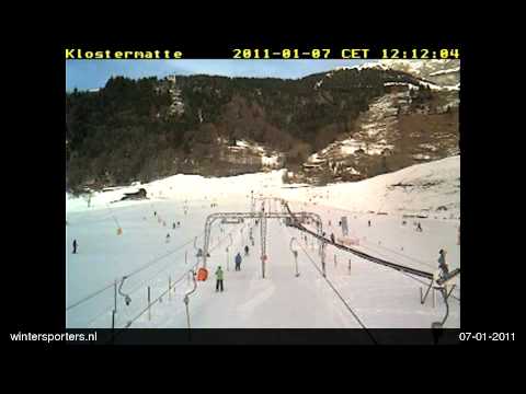 Engelberg Klostermatte webcam time lapse 2010-2011