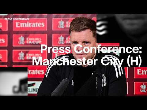 PRESS CONFERENCE | Eddie Howe pre-Manchester City (H)
