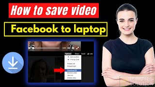 How to save video from facebook to laptop 2024 [EASY]