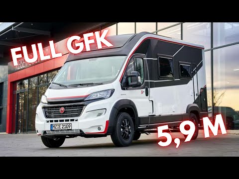 NEU 2026: Challenger X150 – Raumwunder unter 6 m FULL GFK Vollintegrierter Kompakt-Camper