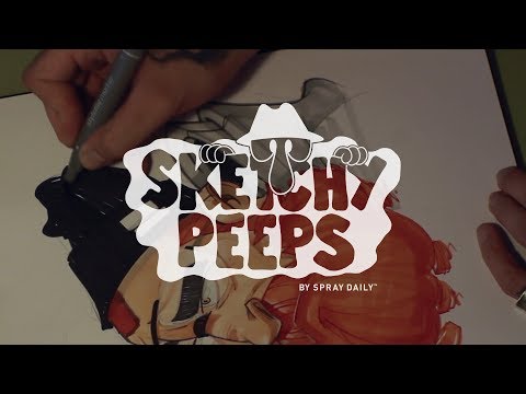 SKETCHY PEEPS 010 - Hombre