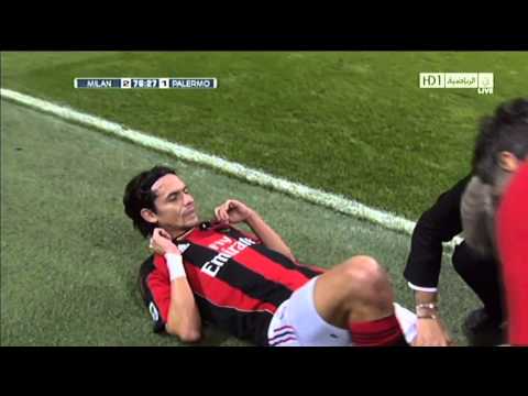AC Milan Vs Palermo 3-1 2010 [Zlatan Ibrahimovic Goal In HD]